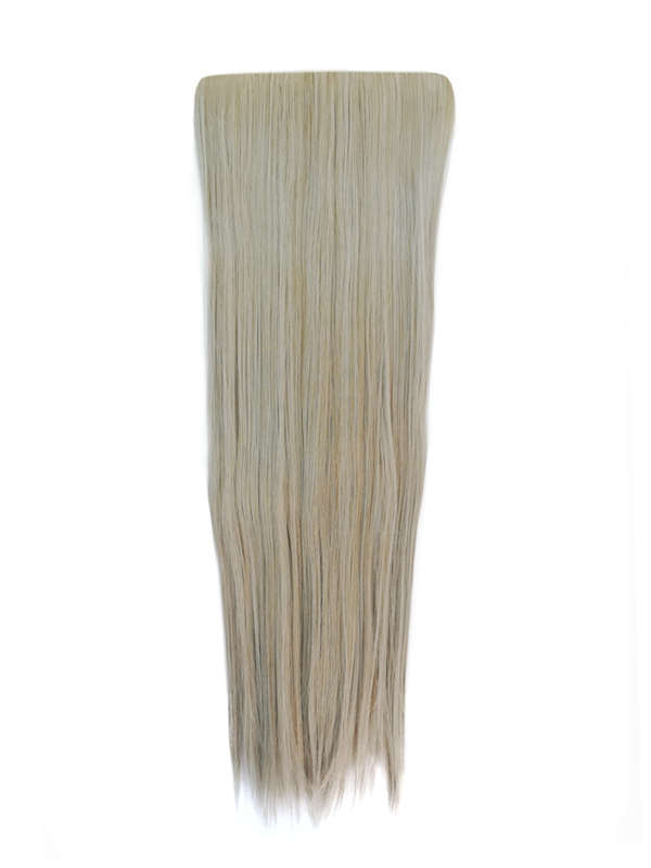 3 Piece 60cm Full Head Clip-on Hair Extensions XXL - M18B-60 Extra Ash platinum blonde mix