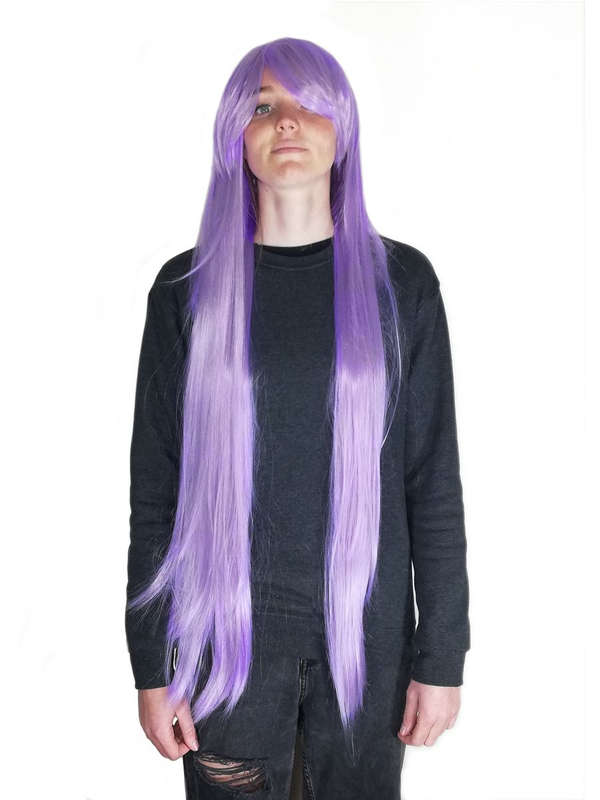 Long-Fringe 100cm Cosplay/Fashion Wig - Lilac