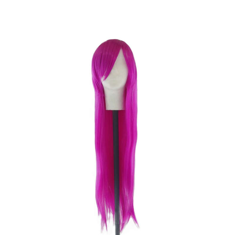 Long-Fringe 100cm Cosplay/Fashion Wig - Magenta