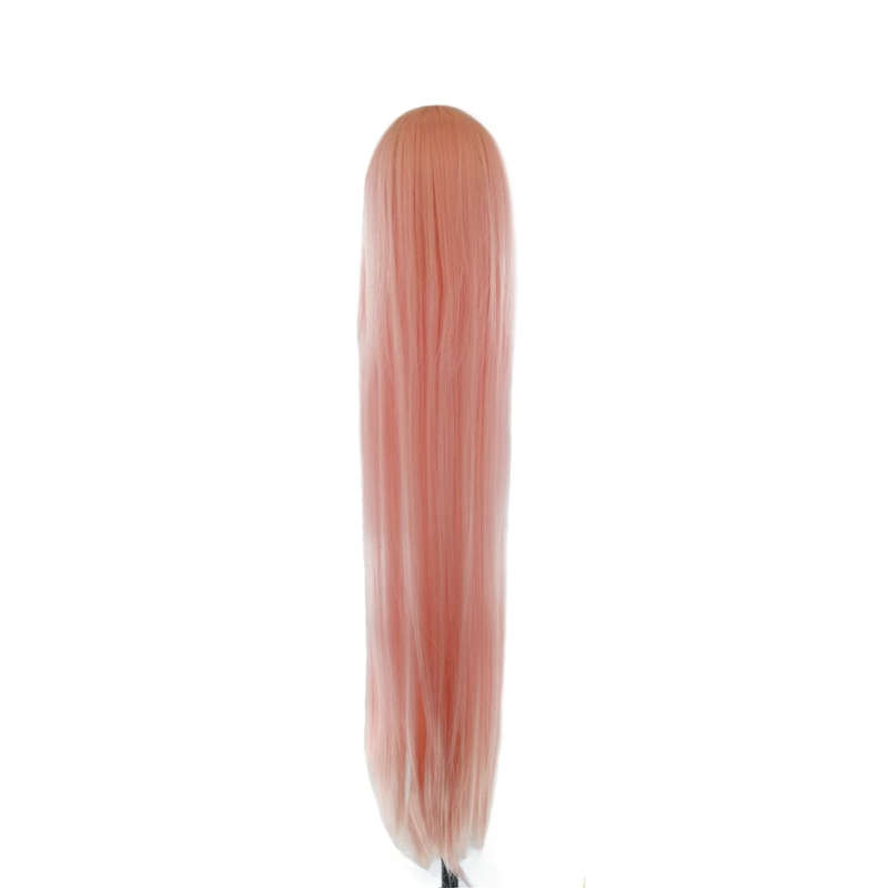 Long-Fringe 100cm Cosplay/Fashion Wig - Pastel Peach