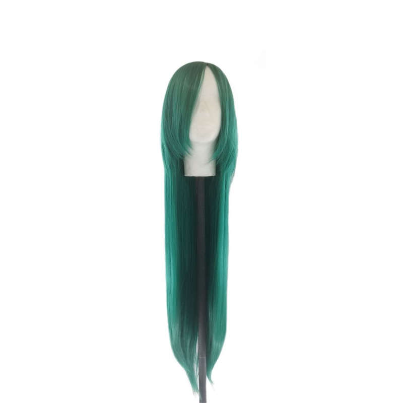 Long-Fringe 100cm Cosplay/Fashion Wig - Pine Green