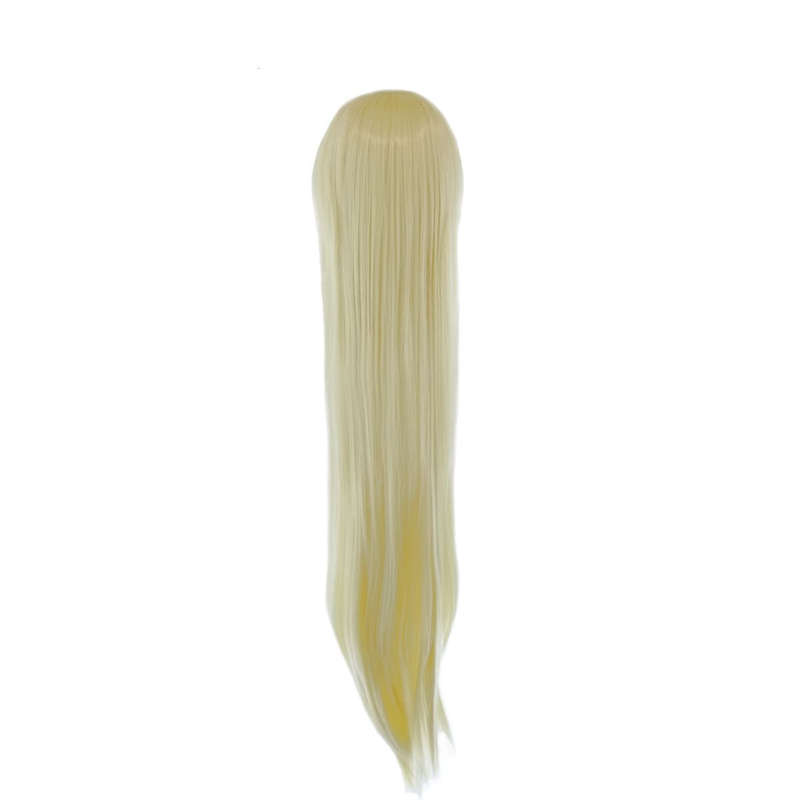 Long-Fringe 100cm Cosplay/Fashion Wig - Platinum Beach Blonde