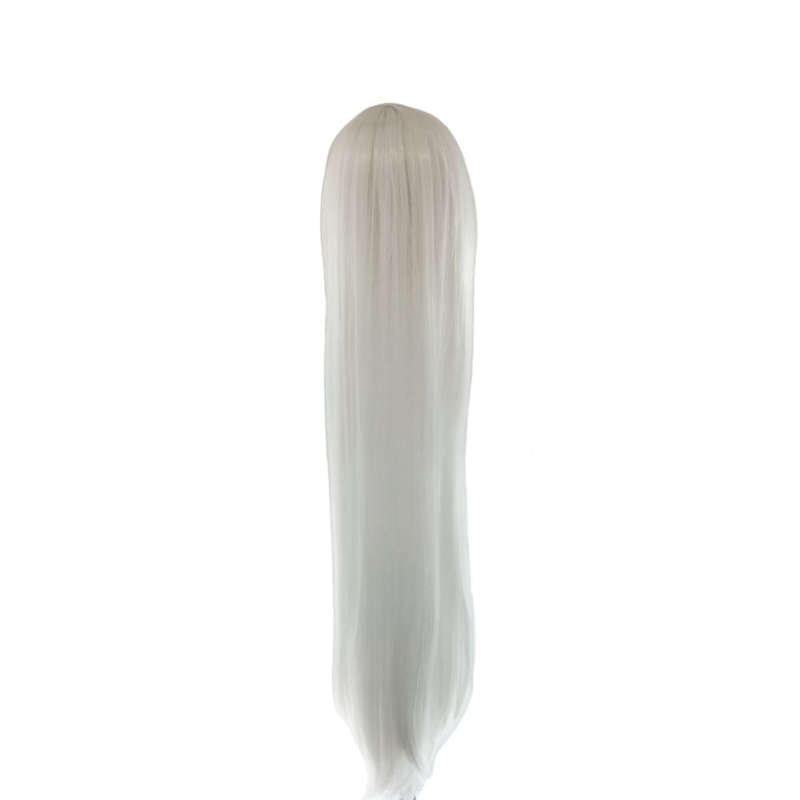 Long-Fringe 100cm Cosplay/Fashion Wig - Pure White