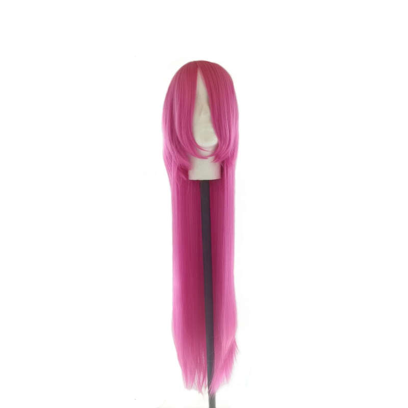 Long-Fringe 100cm Cosplay/Fashion Wig - Rosy