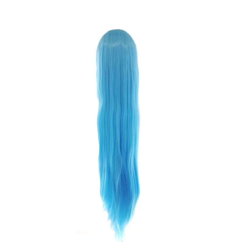 Long-Fringe 100cm Cosplay/Fashion Wig - Sky Blue