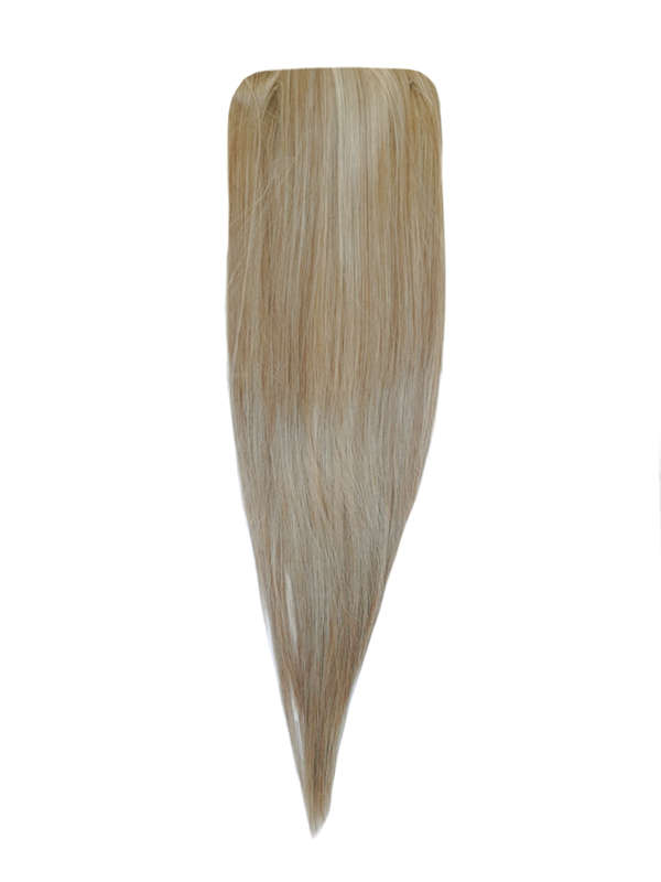 3 Piece 60cm Full Head Clip-on Hair Extensions XXL - 10-613 Ash brown platinum mix