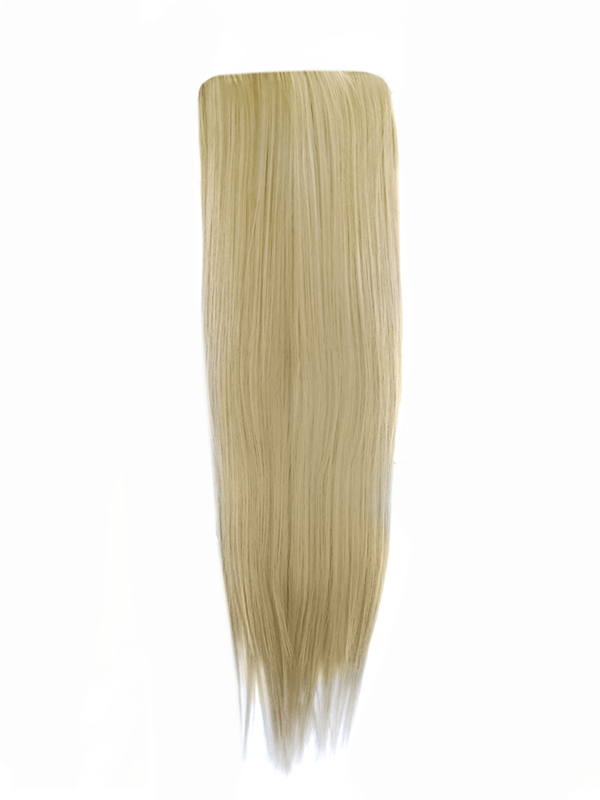 3 Piece 60cm Full Head Clip-on Hair Extensions XXL - 24-613 Ash platinum mix