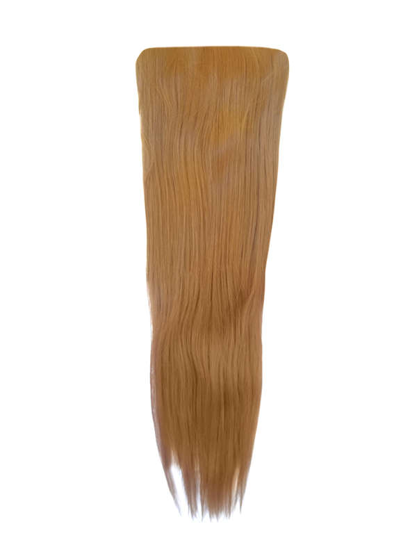 3 Piece 60cm Full Head Clip-on Hair Extensions XXL - 27 Strawberry blonde