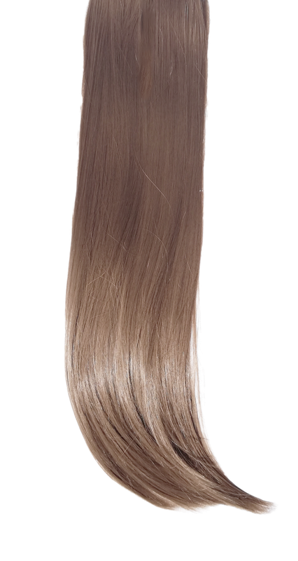 3 Piece 60cm Full Head Clip-on Hair Extensions XXL - Light Golden Brown 12