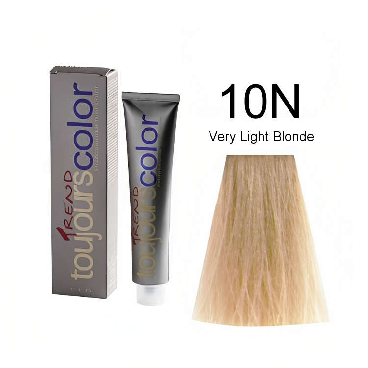 Toujours Trend Permanent Dye 100ml +100ml 20vol Developer - 10N Very Light Blonde