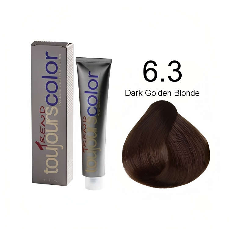 Toujours Trend Permanent Dye 100ml +100ml 20vol Developer - 6.3 Dark Golden Blonde