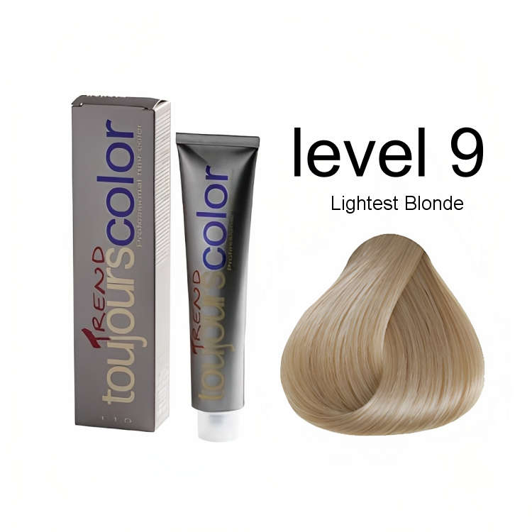 Toujours Trend Permanent Dye 100ml +100ml 20vol Developer - Level 9 Lightest Blonde