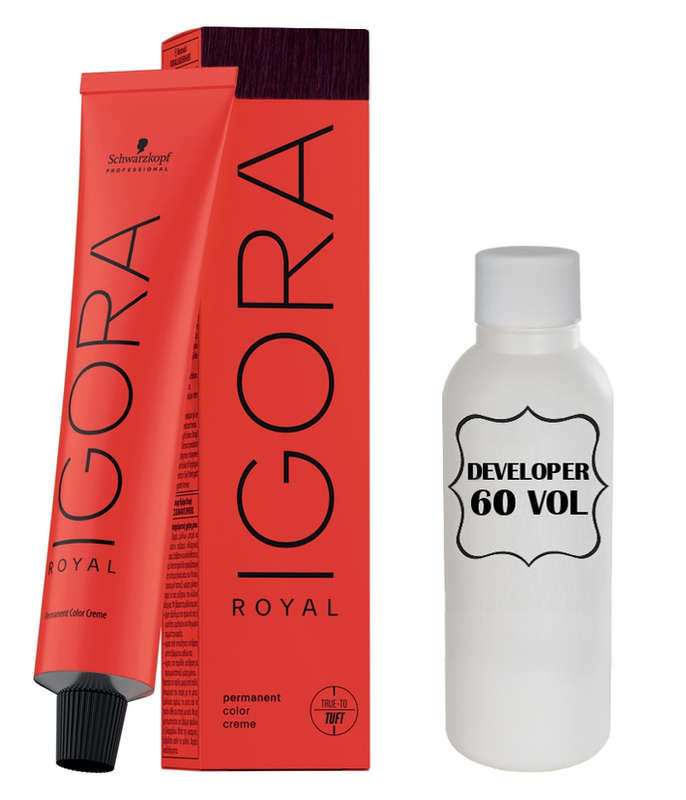 Igora Royal Professional -60ml +60ml 20vol developer - 6.99