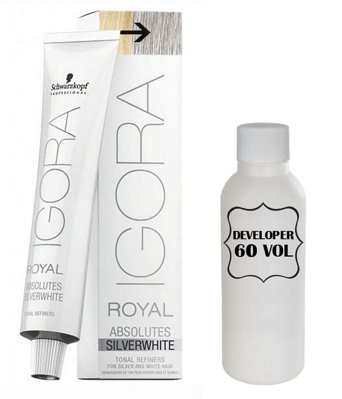 Igora Royal Professional -60ml +60ml 20vol developer - Light Silver