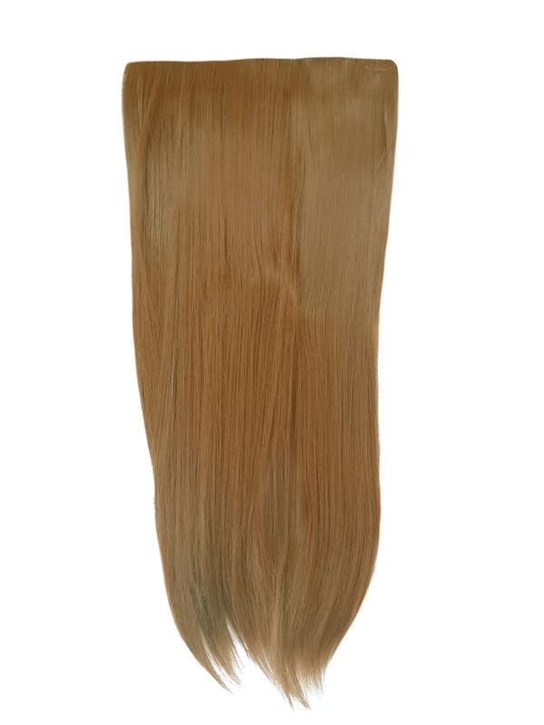 1 Piece Straight 5 Clip Synthetic Hair Extension XXL 60cm - 12 Golden Brown