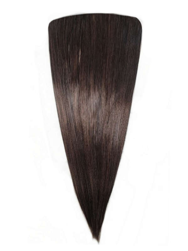 1 Piece Straight 5 Clip Synthetic Hair Extension XXL 60cm - 2-30 Dark Brown Mix