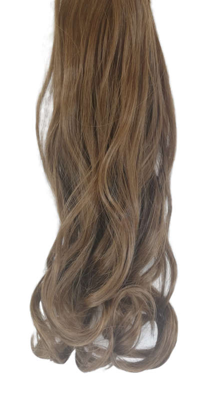 10 Piece Wavy Long 55-60cm Full Head Clip-on Hair Extensions XXL - 4M-30 Chocolate Brown Mix