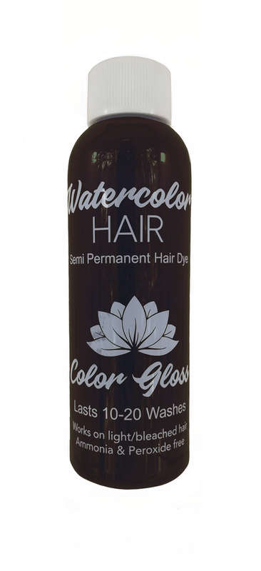 Watercolor Semi-Permanent Liquid Hair Dye 100ml - Chocolate Brown