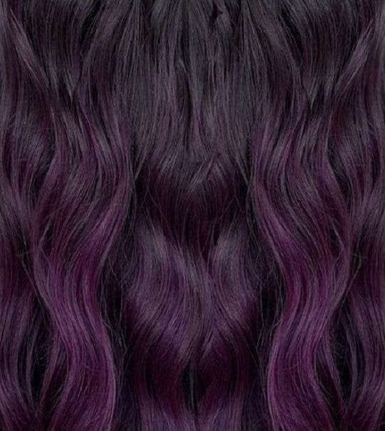 Watercolor Semi-Permanent Liquid Hair Dye 100ml - Dark Plum
