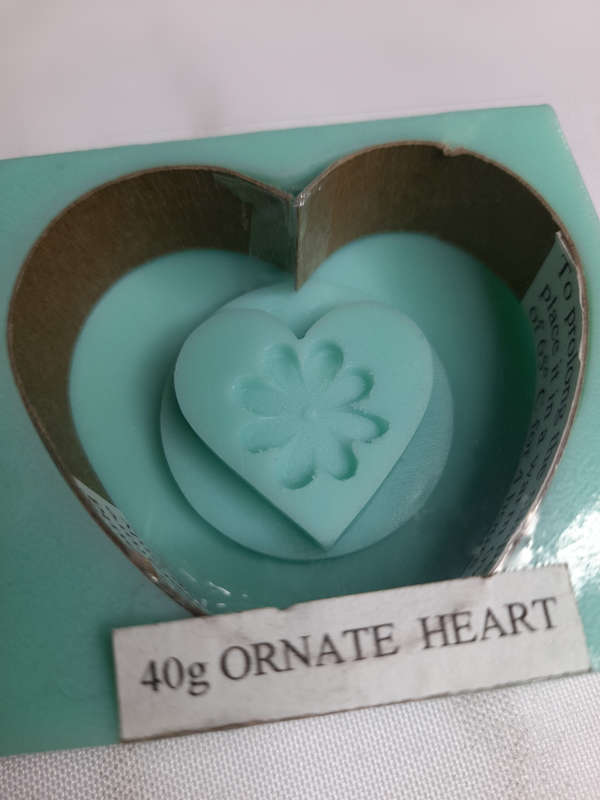 Ornate Heart Silicone Mould - 57g