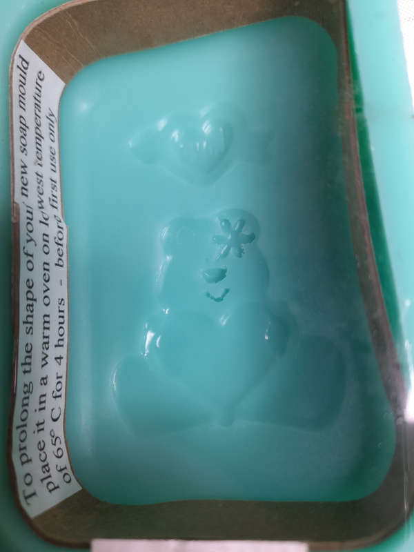 Teddy Bear Heart Silicone Mould