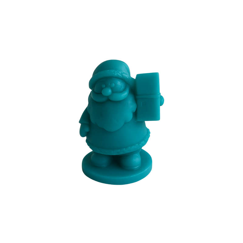 3D Christmas Santa Silicone Mould