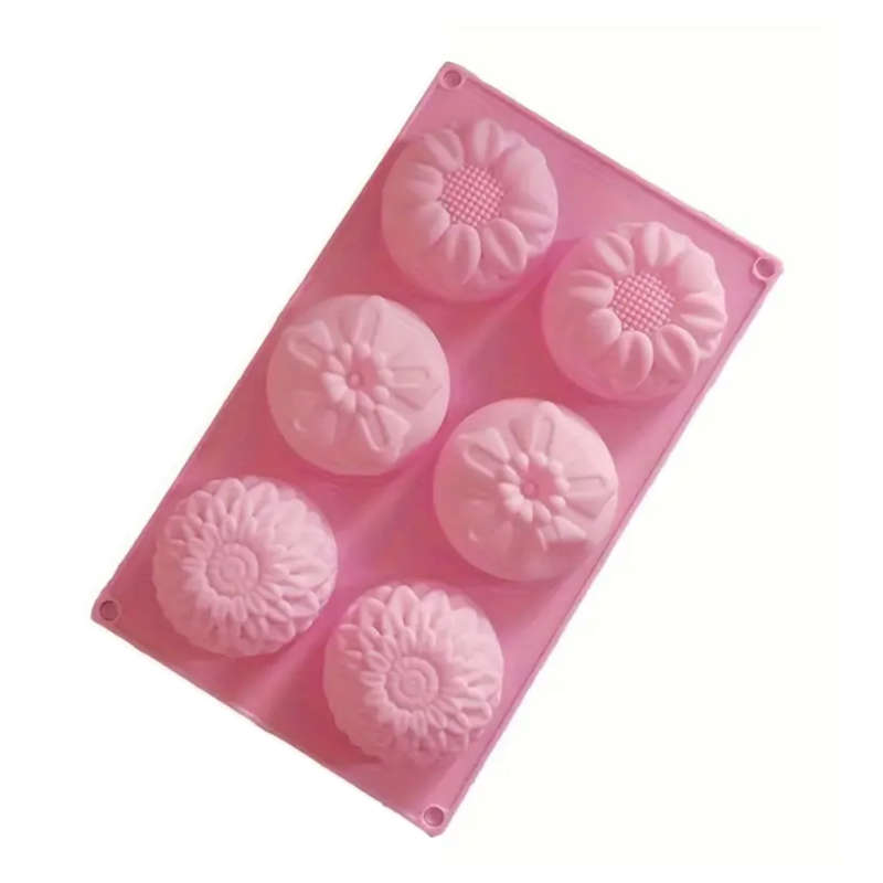 Flower Mould - 6 Cavity