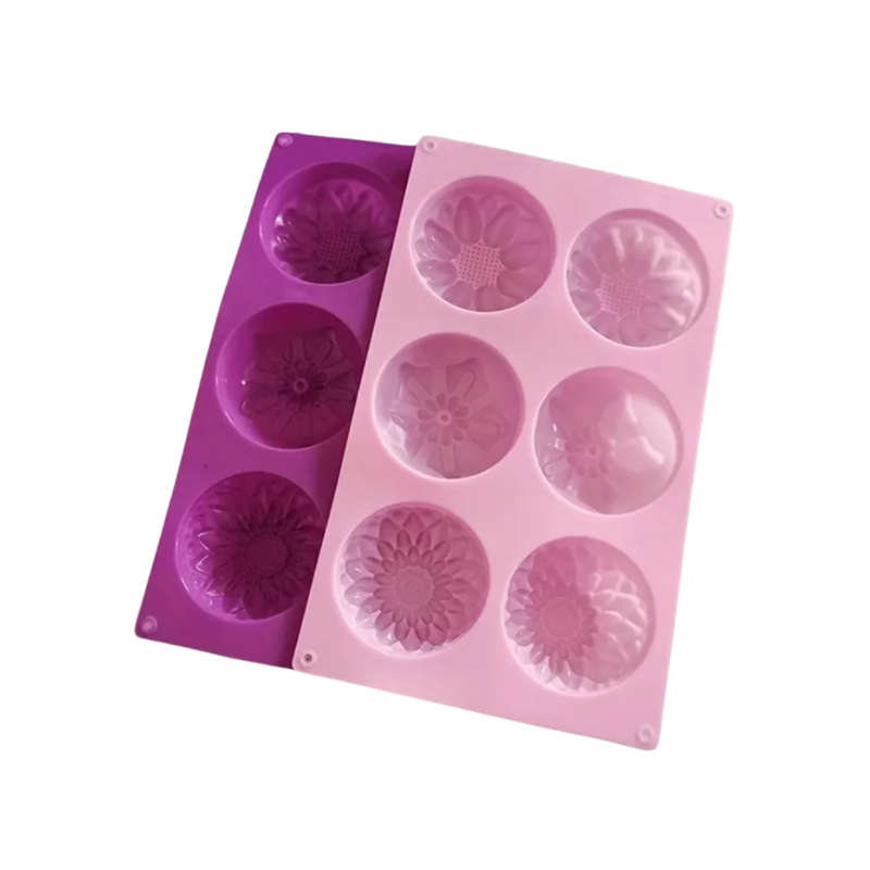 Flower Mould - 6 Cavity