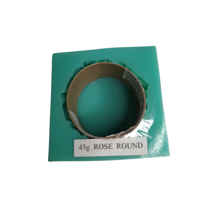 4 Cavity Round Rose Mould