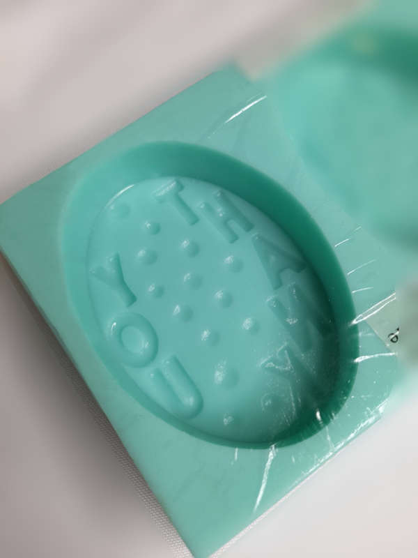 3 in 1 Thank you Silicone Soap Mould