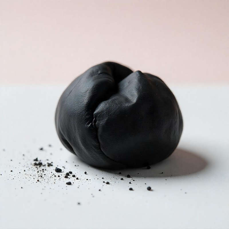 Soap Dough - Black - 125g