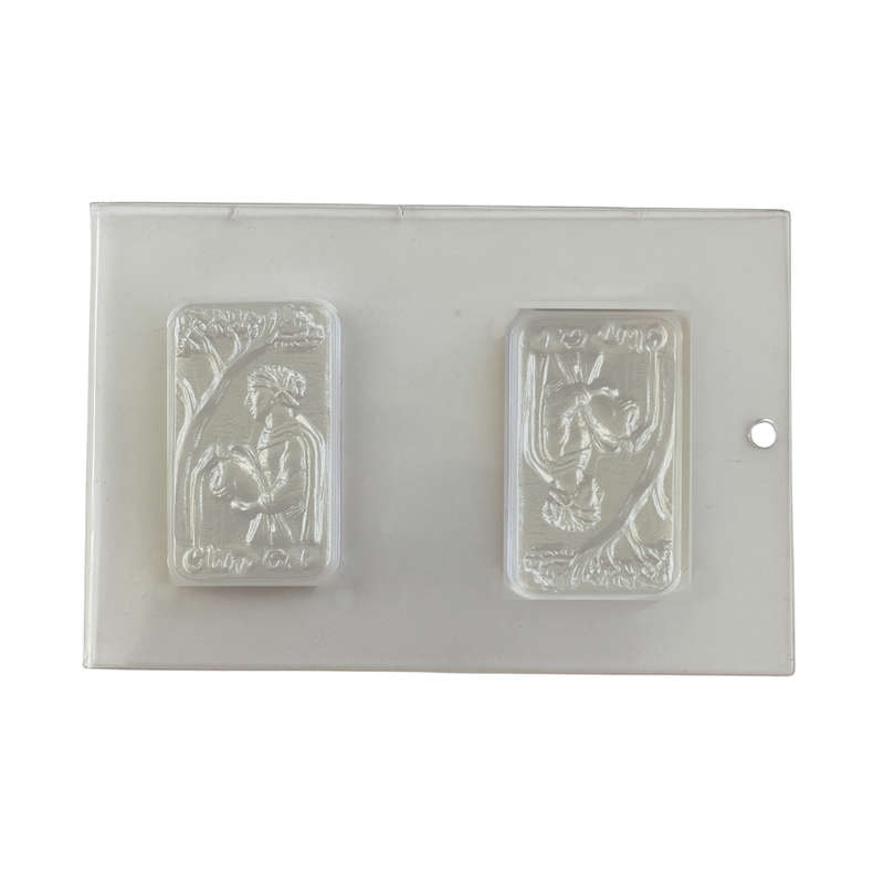 SB09 - Olive Oil Bar Mould - 100g - PVC