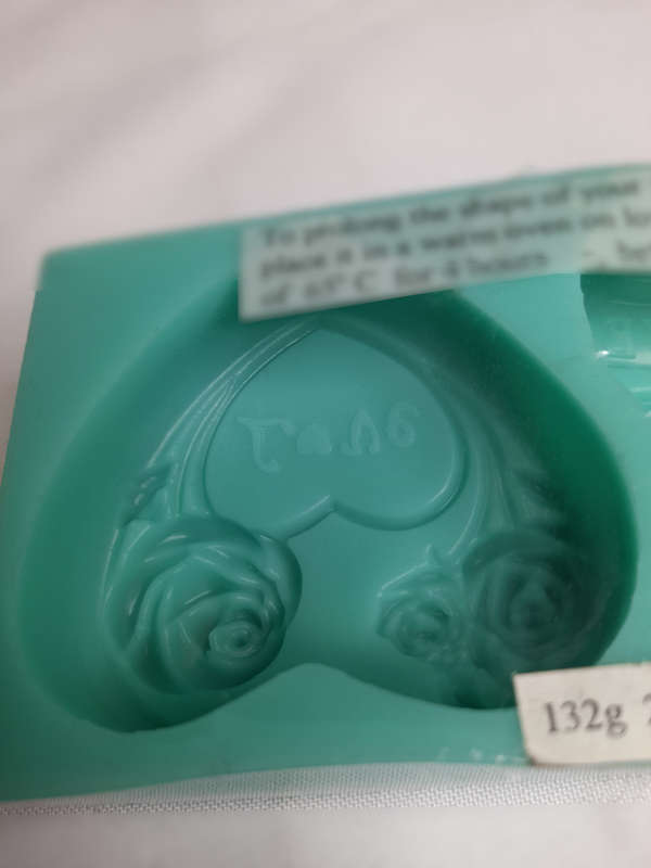 2 in 1 Love Hearts Silicone Mould - 66g