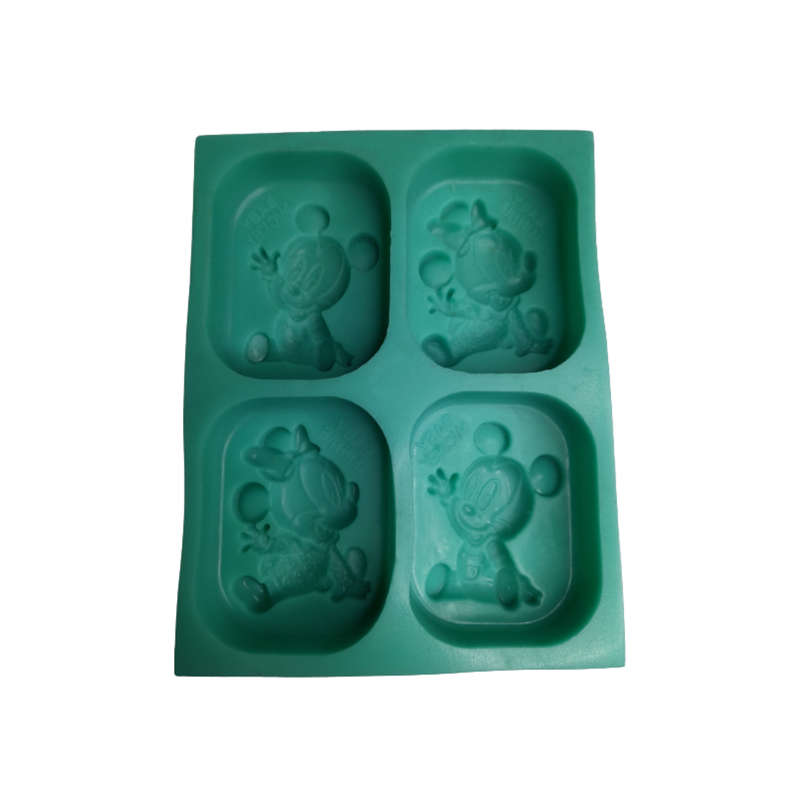 4 in 1 Baby Mickey & Minnie Silicone Mould - 87g