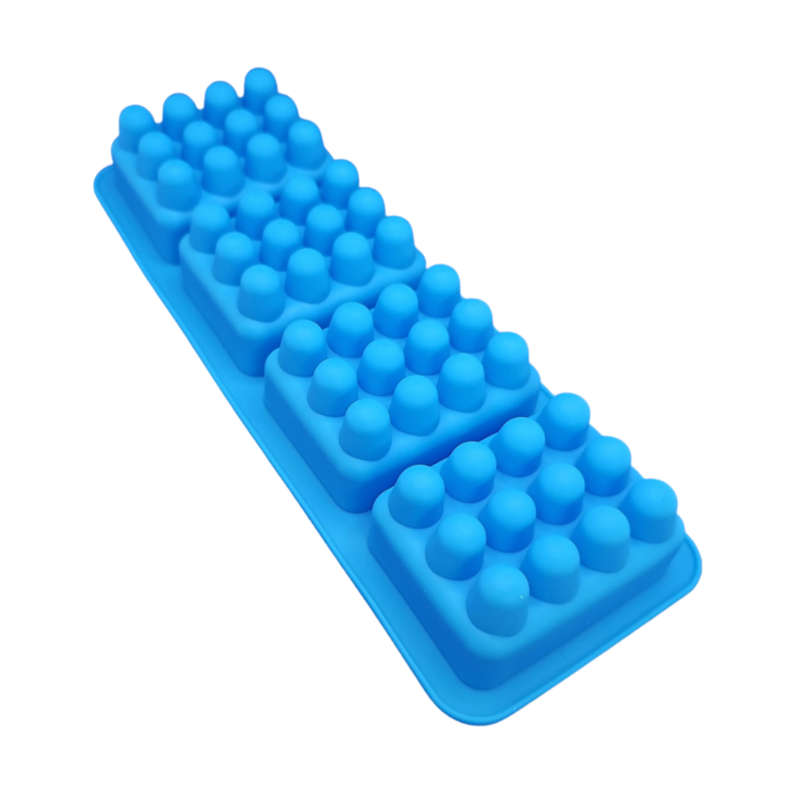 4 Cavity Rectangular Massage Bar Mould