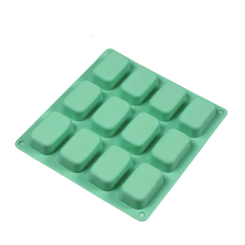 12 Cavity Rectangle Silicone Mould