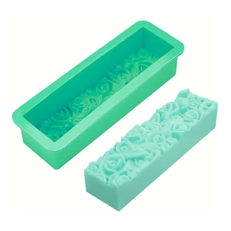 Silicone Rose Loaf Mould
