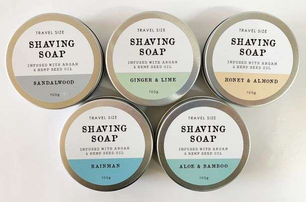 Sandalwood Shaving Soap in Jar - 100g