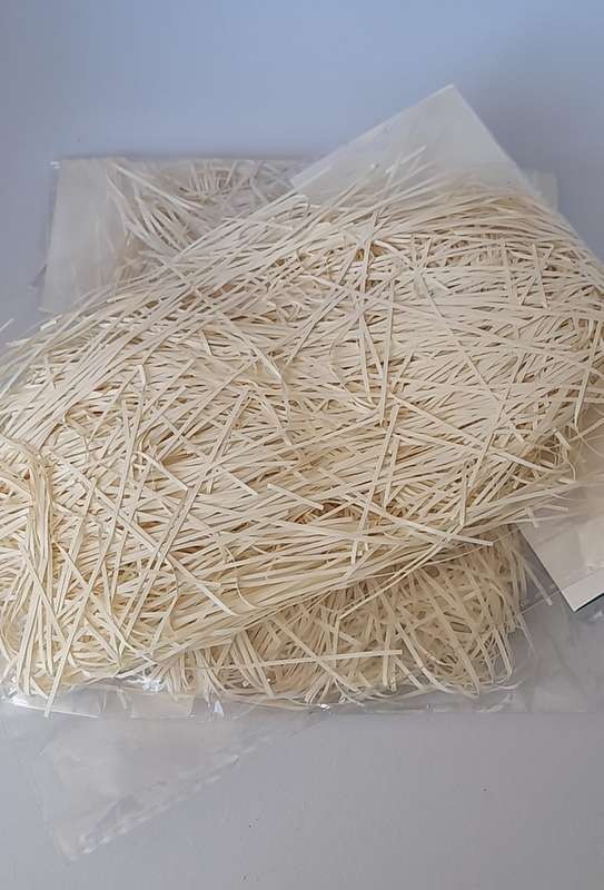 Natural Wood Wool Tinsel Filler