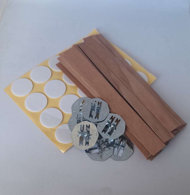 Cherry Wood Candle Wick Set - 70pcs
