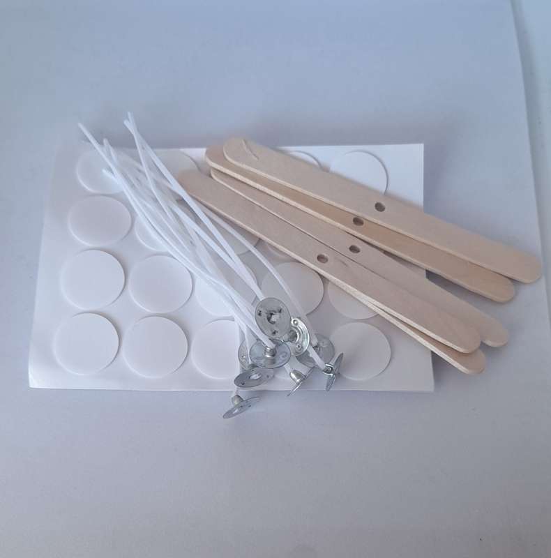 Pre-Waxed Candle Wick Set - 58pcs