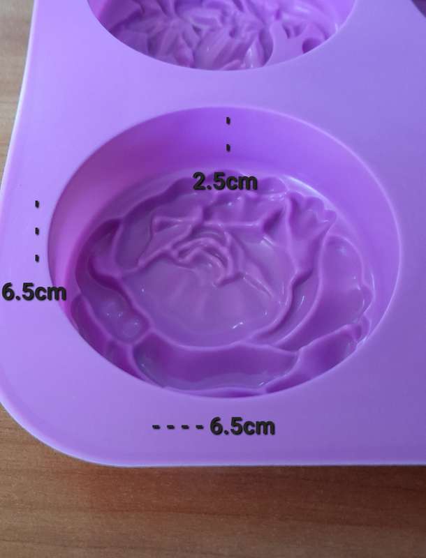 Floral Mould - 4 Cavity