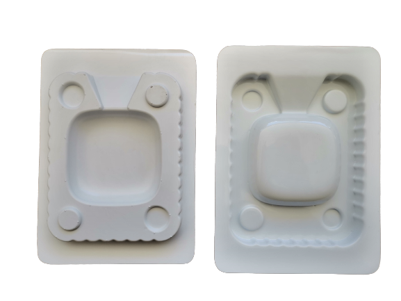 FWS304 3-D Plain Square Mould - PVC