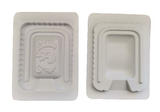 FWS306 3-D Rectangle Indigenous Mould - 145g - PVC