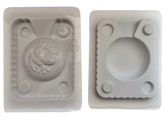 FWS312 3-D Round Frog Mould - PVC