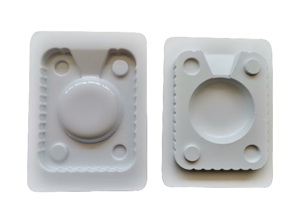 FWS317 3-D Round Plain Mould - 120g - PVC