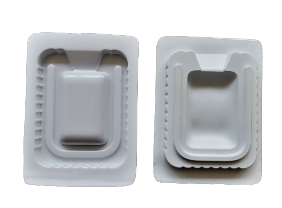 FWS305 3-D Rectangle Contoured Back Mould - 140g - PVC
