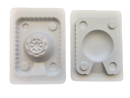 FWS311 3-D Round Floral Ball Mould - 145g - PVC