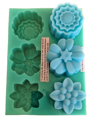 6 in 1 Diverse Shapes Silicone Mould - 95g