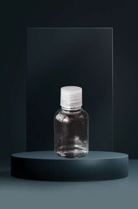 10pcs Boston Bottle with Lid (Clear) - 30ml